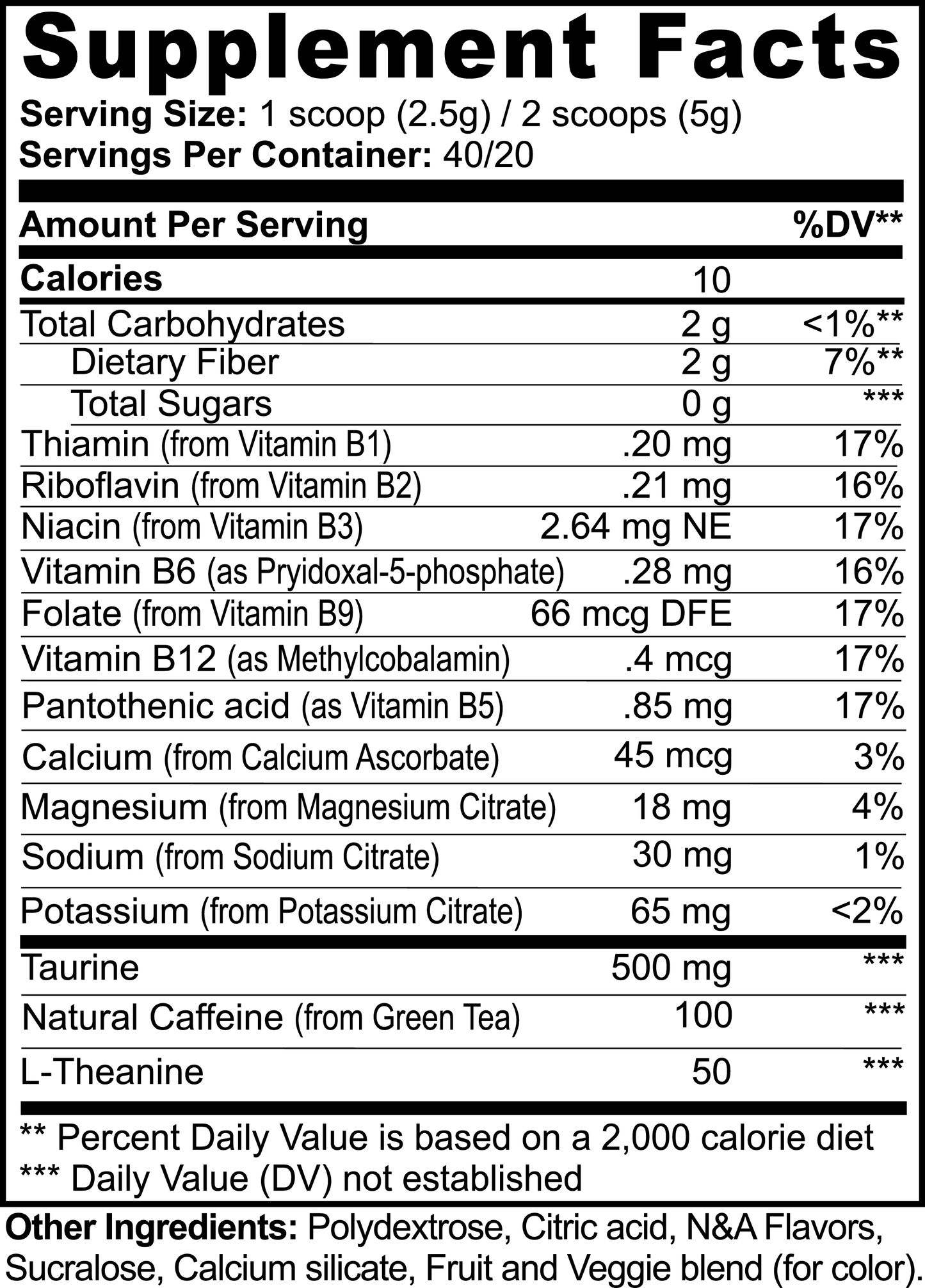 Energy Blend (Melon Creamsicle)